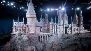 Model castle of Hogwarts at the Harry Potter Experience, an official K-Rated attraction © Warner Bros.