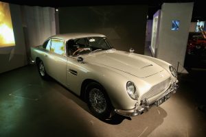 Jame's Bond's Aston Martin as featured in Kidrated's 50 great things to do with teenagers in London