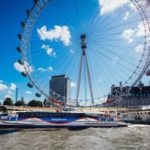 MBNA Thames Clippers river thames london eye