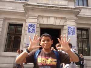 boy reviews the science museum london