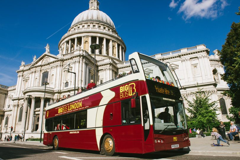 how much is the big bus tour in london