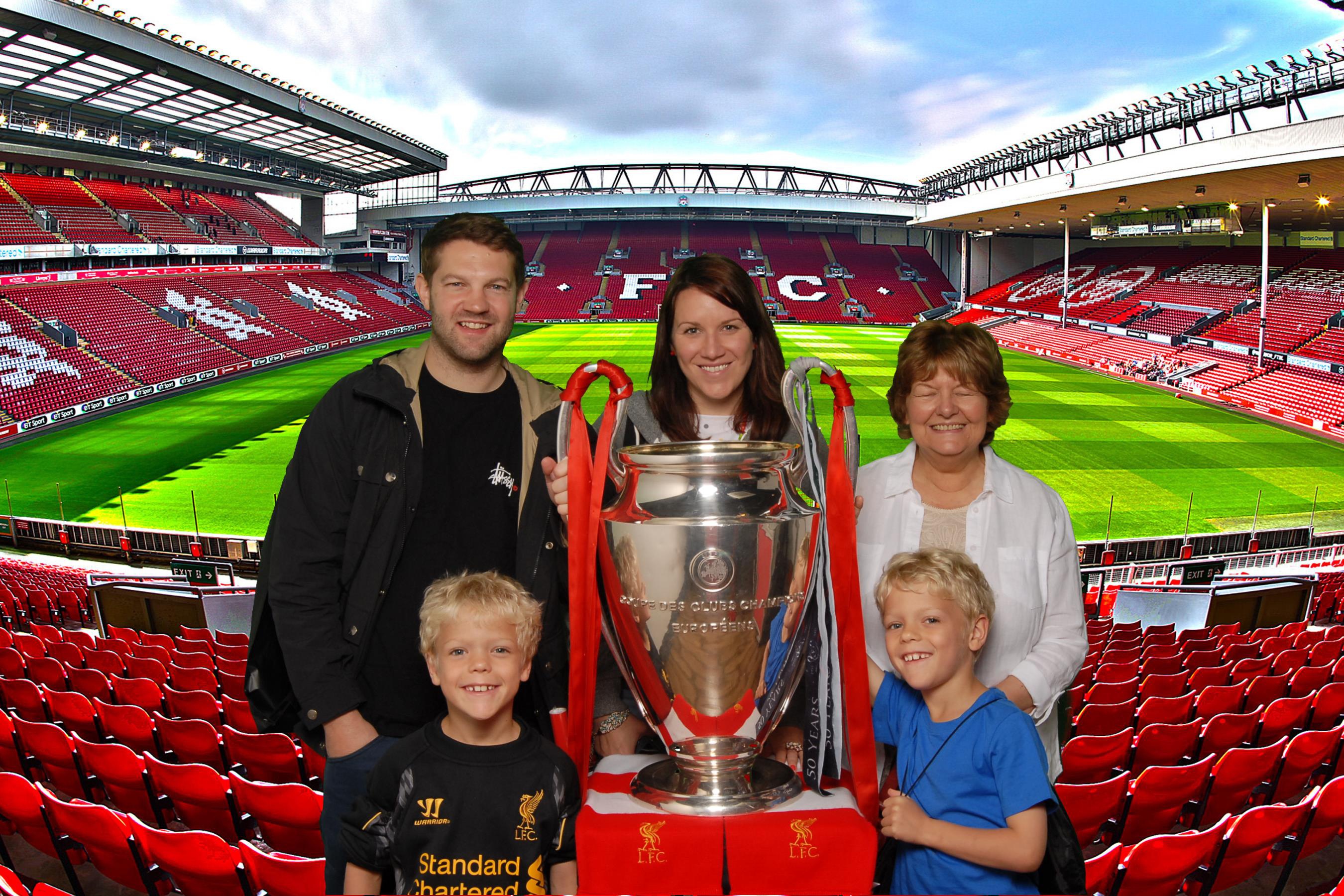 Liverpool store stadium tours