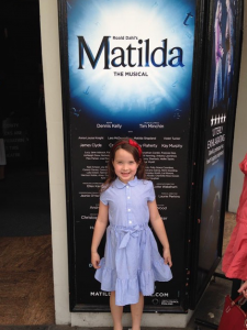 Matilda the Musical London Cambridge Theatre Roald Dahl Tim Minchin Kidrated