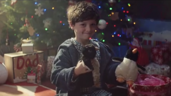 John Lewis's christmas 2014 advert, Monty the Penguin