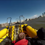 The bow of the Thames RIB Experience