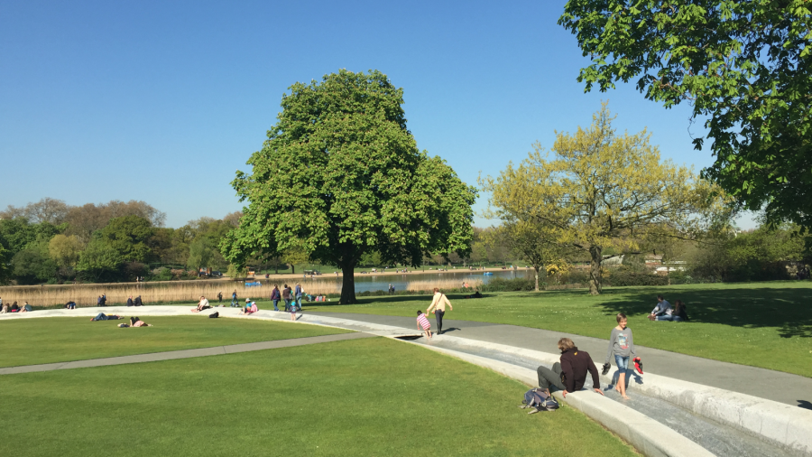 Diana Memorial Fountain Hyde Park