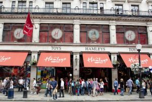 hamley's Toy shop Top 10 Things To Do In London On A Rainy Day Kidrated