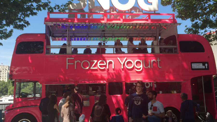 SNOG frozen yoghurt south bank southbank