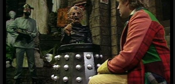 Davros meets Doctor Who