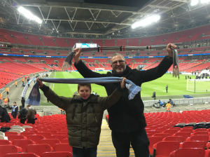 Football Blog Man City Wembley as featured in 50 things for teenagers to do in London