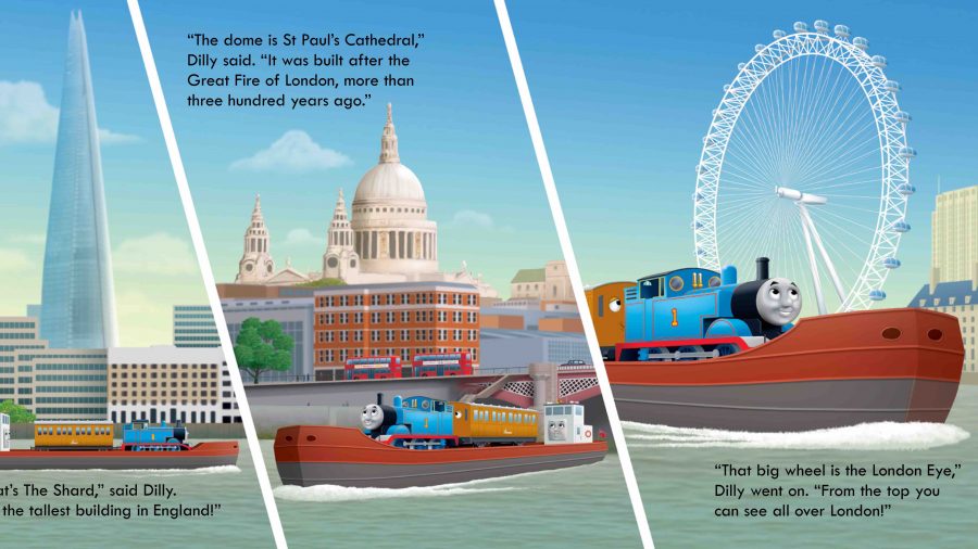 a visit to london for thomas the tank engine