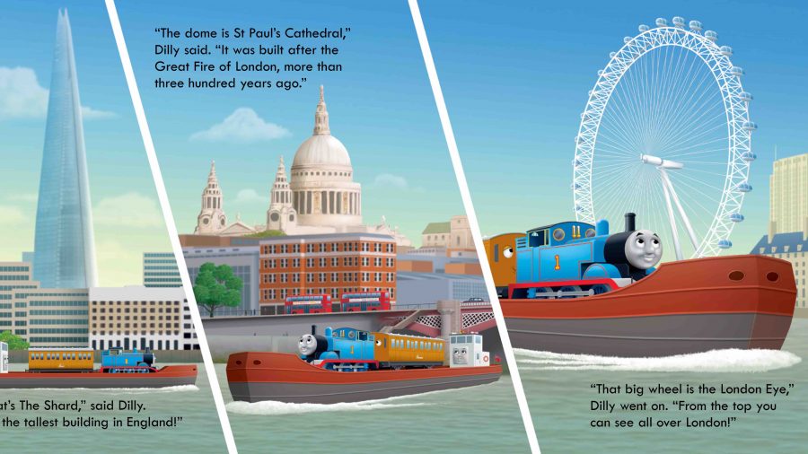 a visit to london for thomas the tank engine