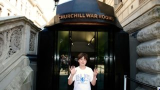 boy reviews the churchill war rooms
