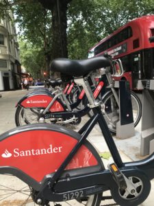 Boris bike or Santander Cycle? Who cares just rent one and have a laugh: 50 Things for Teens To do in London