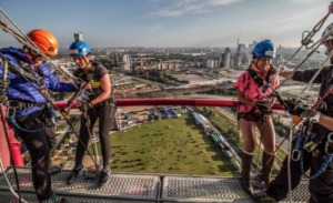 Abseil from the arcelormittal as featured in 50 things for teenagers to do in London