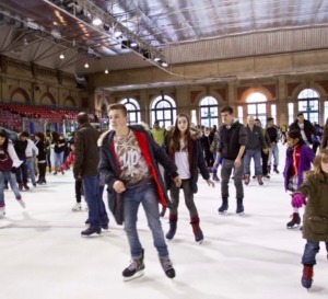 The ice rink at Alexander Palace as featured in 50 things for teenagers to do in London