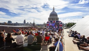 one new change building view roof terrace as featured in 50 things for teenagers to do in London