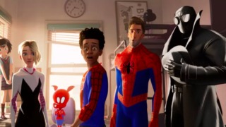 the oscar winning Into the Spiderverse