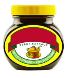 A Personalised Marmite Jar