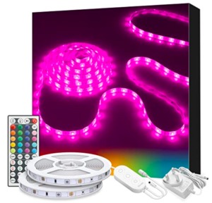 Colour changing LED strip light