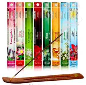 Sandalwood Incense Holder and sticks