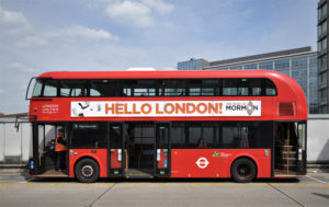Red double decker london bus