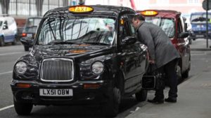 London's famous black cab as chosen by Afua Adom in her Best days Out