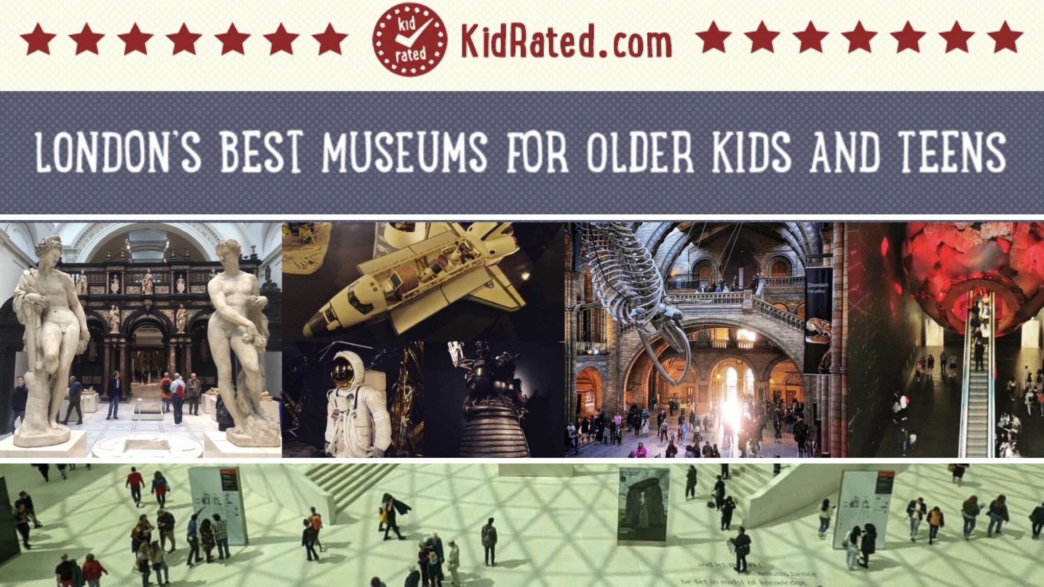 London’s Best Museums for older kids and teens