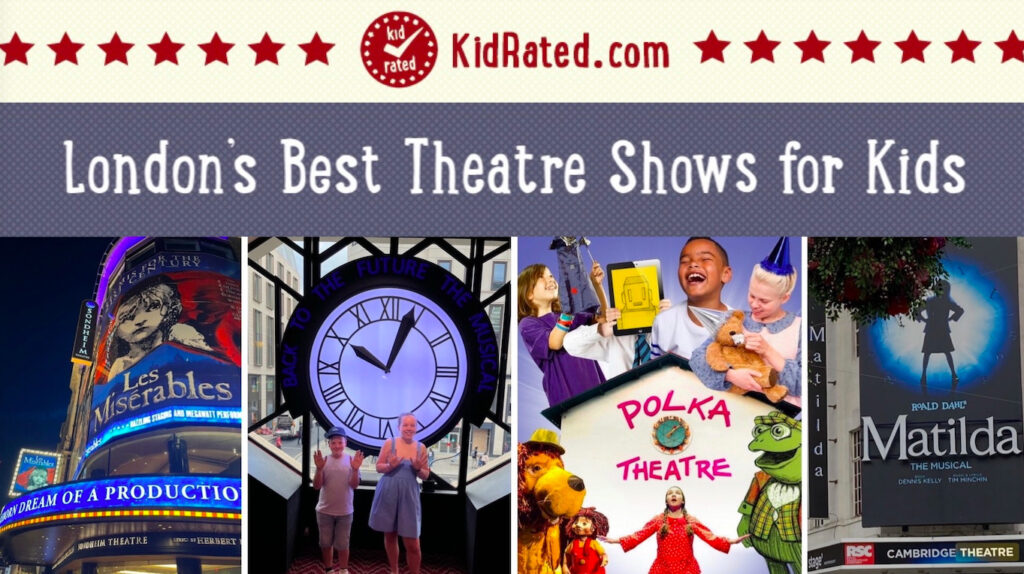 Theatre shows for kids in london christmas 2025