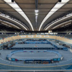indoor velodrome track