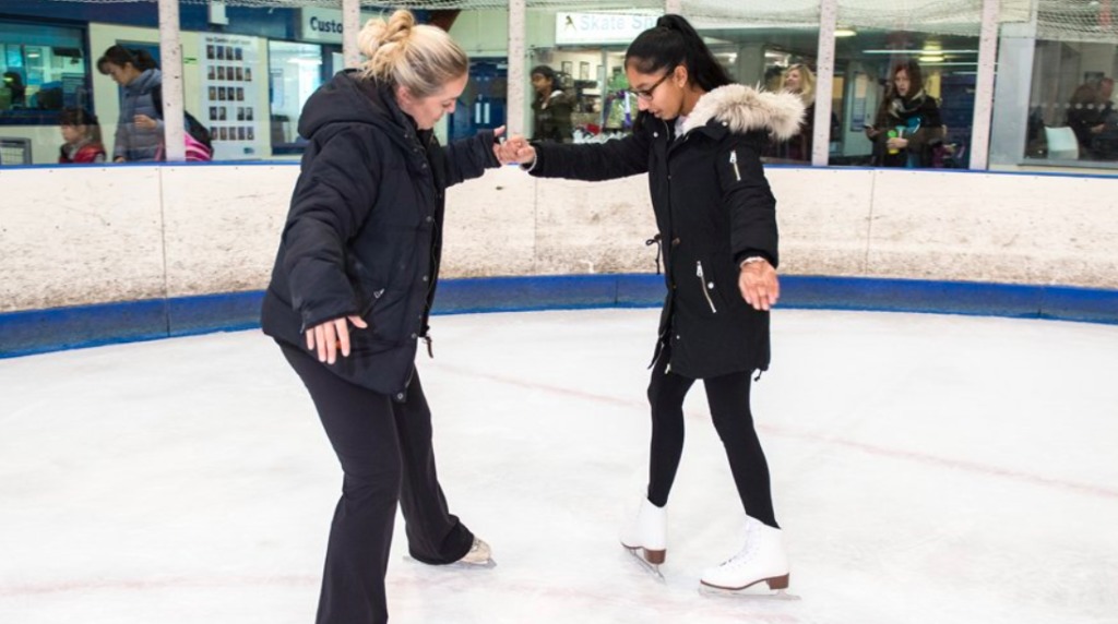 Lee Valley Ice Rink part of Kidrated's 15 THINGS TO DO AT CHRISTMAS IN LONDON