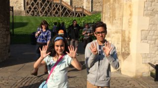 Tower of London gets 9 and 10 from Dylan and Lara