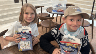 Oscar & Freya K-Rate the Alice in Wonderland Adventure Tour at the Royal opera House