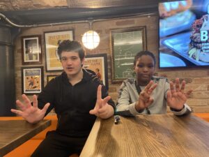 Yaya and Amire K-Rate Bat & Ball in Covent Garden