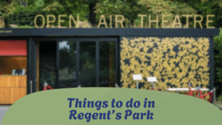 Things to do in regent's park