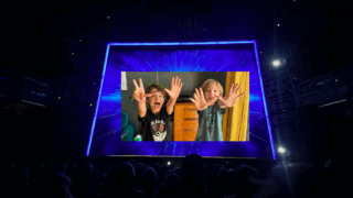 Wyatt (8) and Seth (10) take a trip through time at the Adelphi Theatre to review Back to the Future – The Musical!
