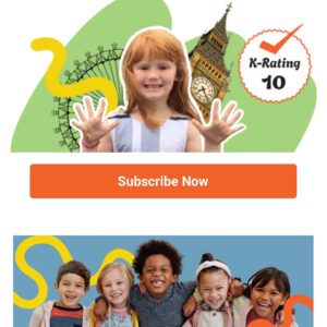 subscribe now kidrated newsletter