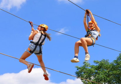 Jump, zip, slide and climb your way around aerial adventure attraction Gripped London