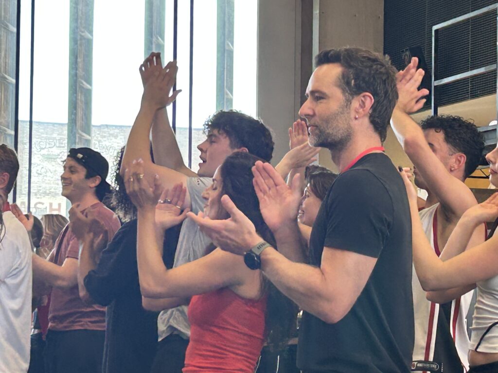 KidRated’s Molly meets Harry Judd at High School Musical