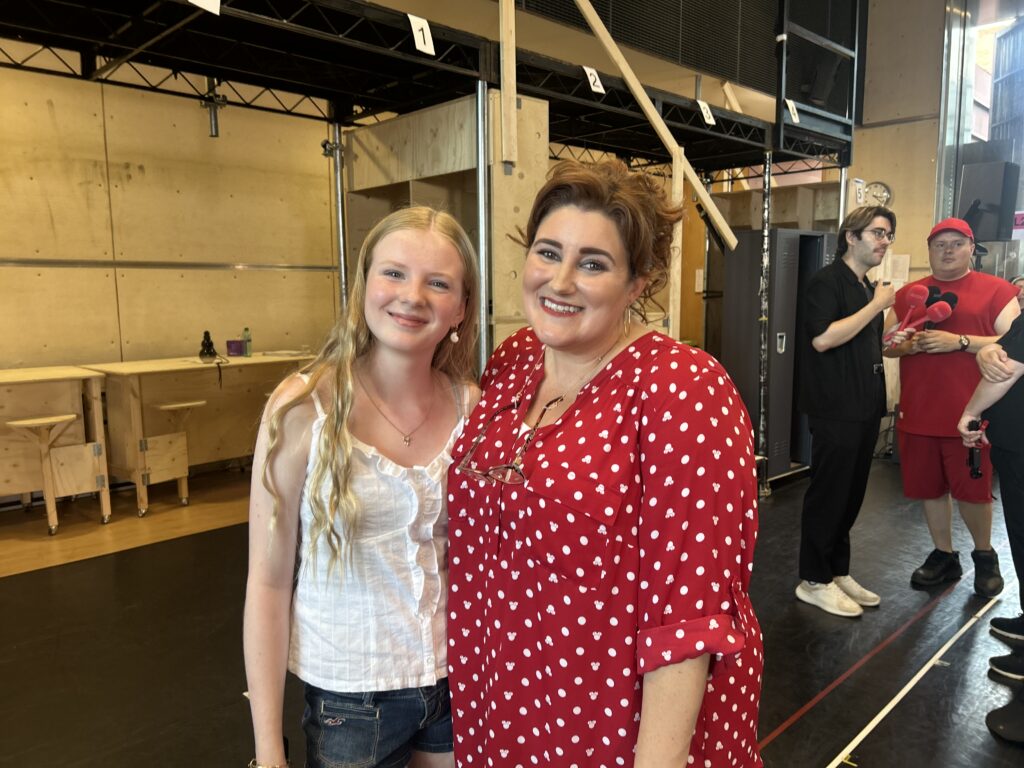 KidRated's Molly meets KayCee Stroh - original star of High School Musical